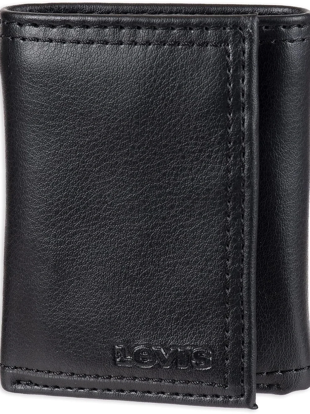 New Levi's Men's Trifold Wallet-Sleek/Slim Includes Id Window and Credit Card